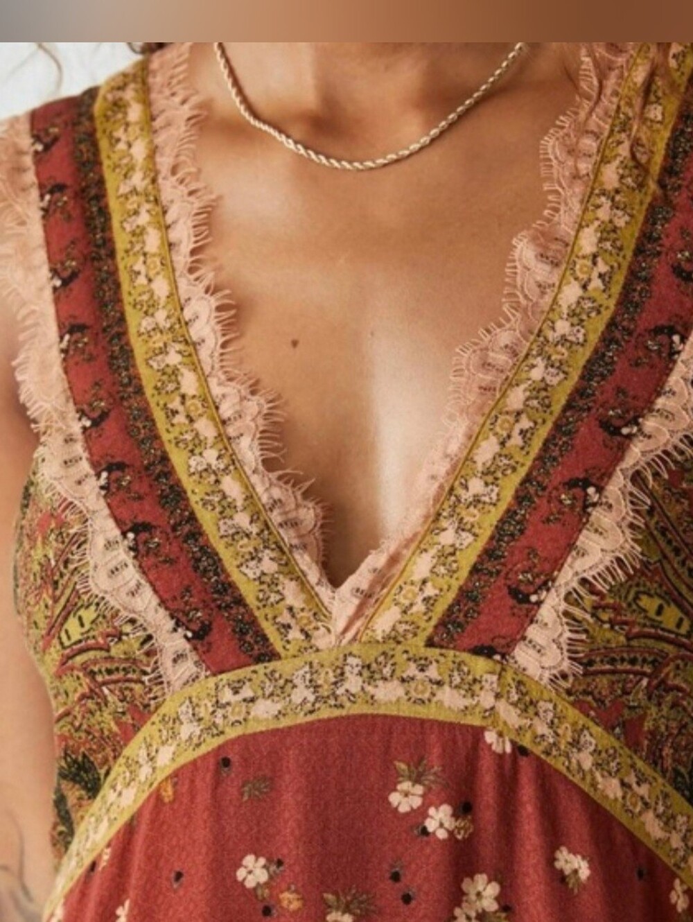 Free People East Willow Trapeze Mini Slip Dress - Picture 2 of 5